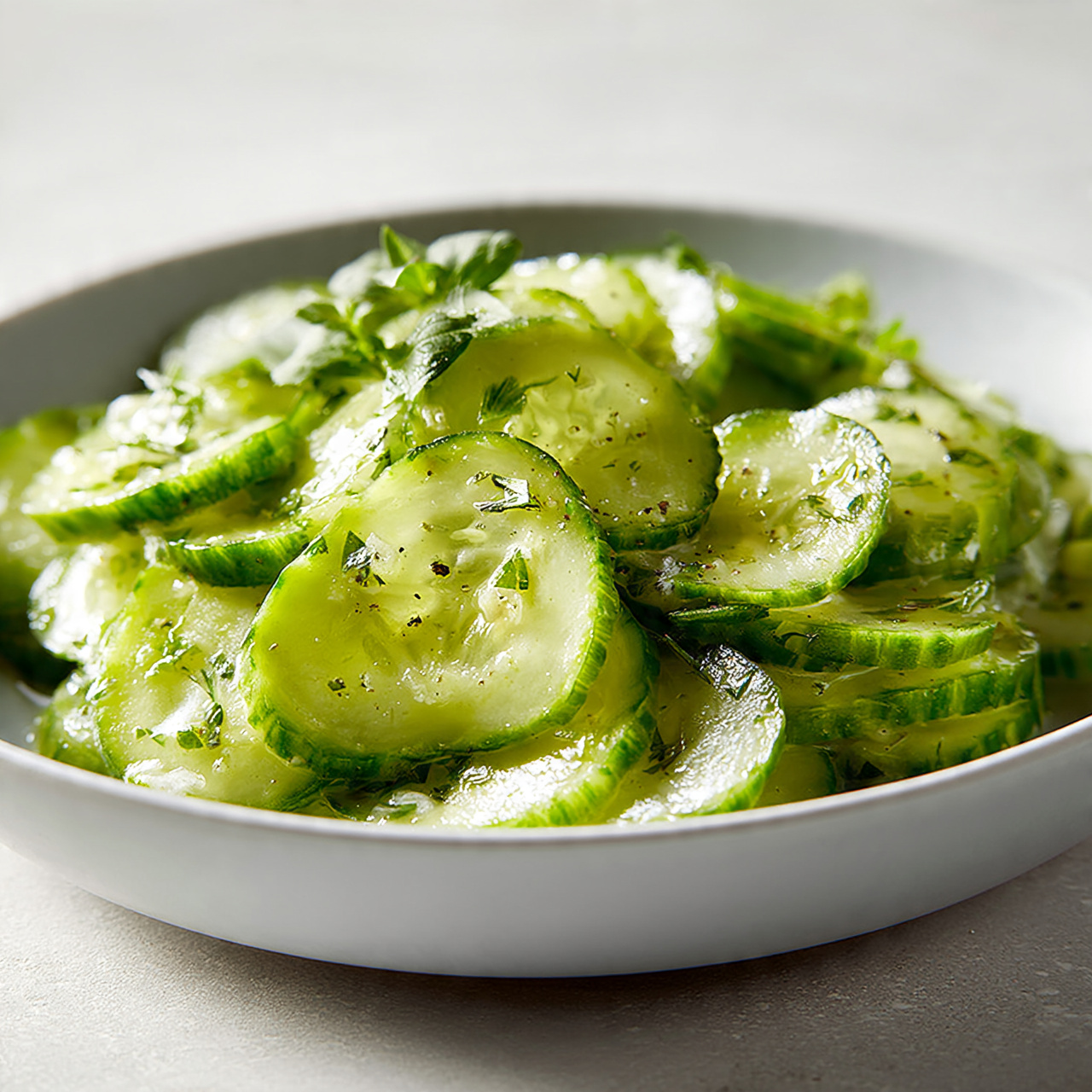 Vinegar Cucumber Salad (Sunomono)