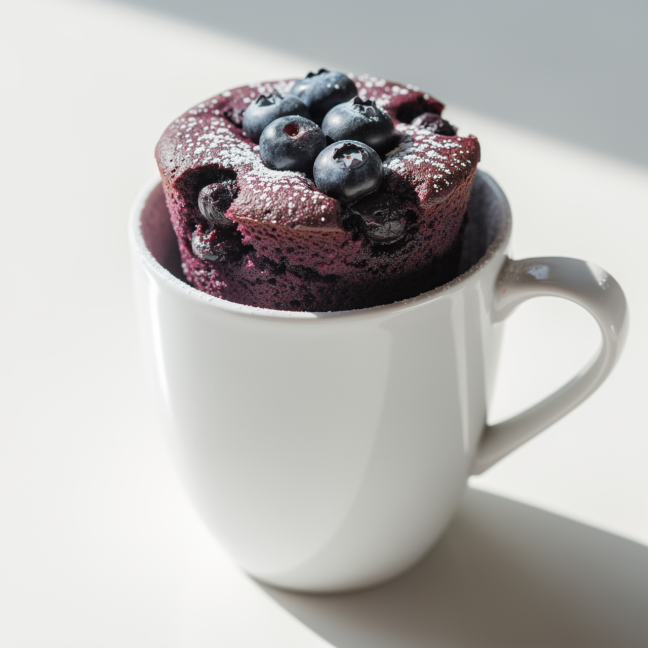 Blueberry Muffin Mug Cake