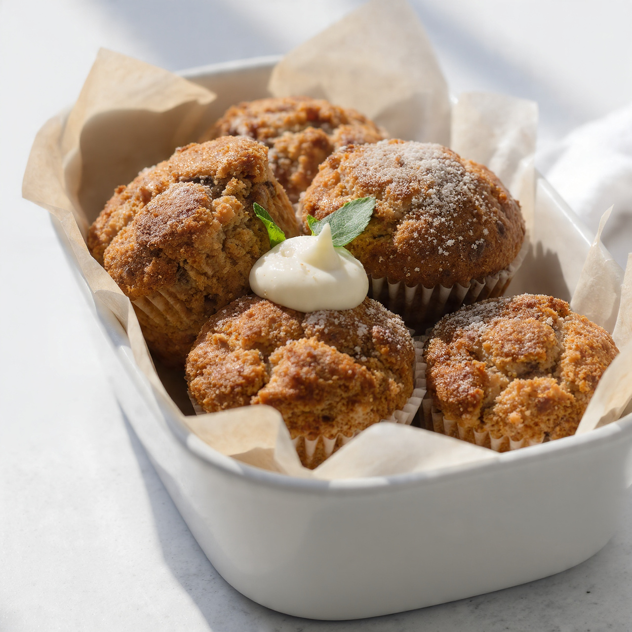 Classic Cinnamon Keto Muffins