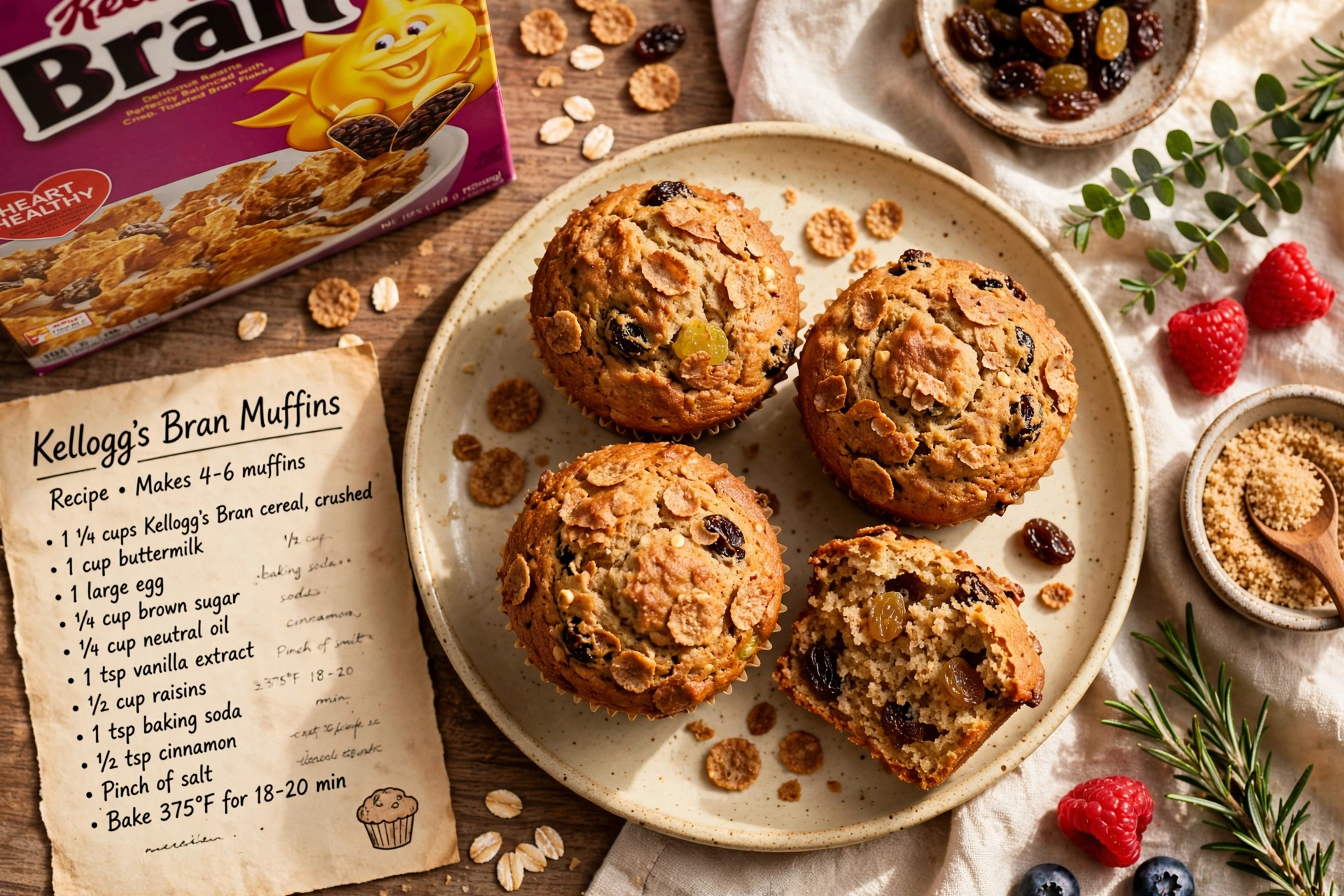 Kellogg's Bran Muffins