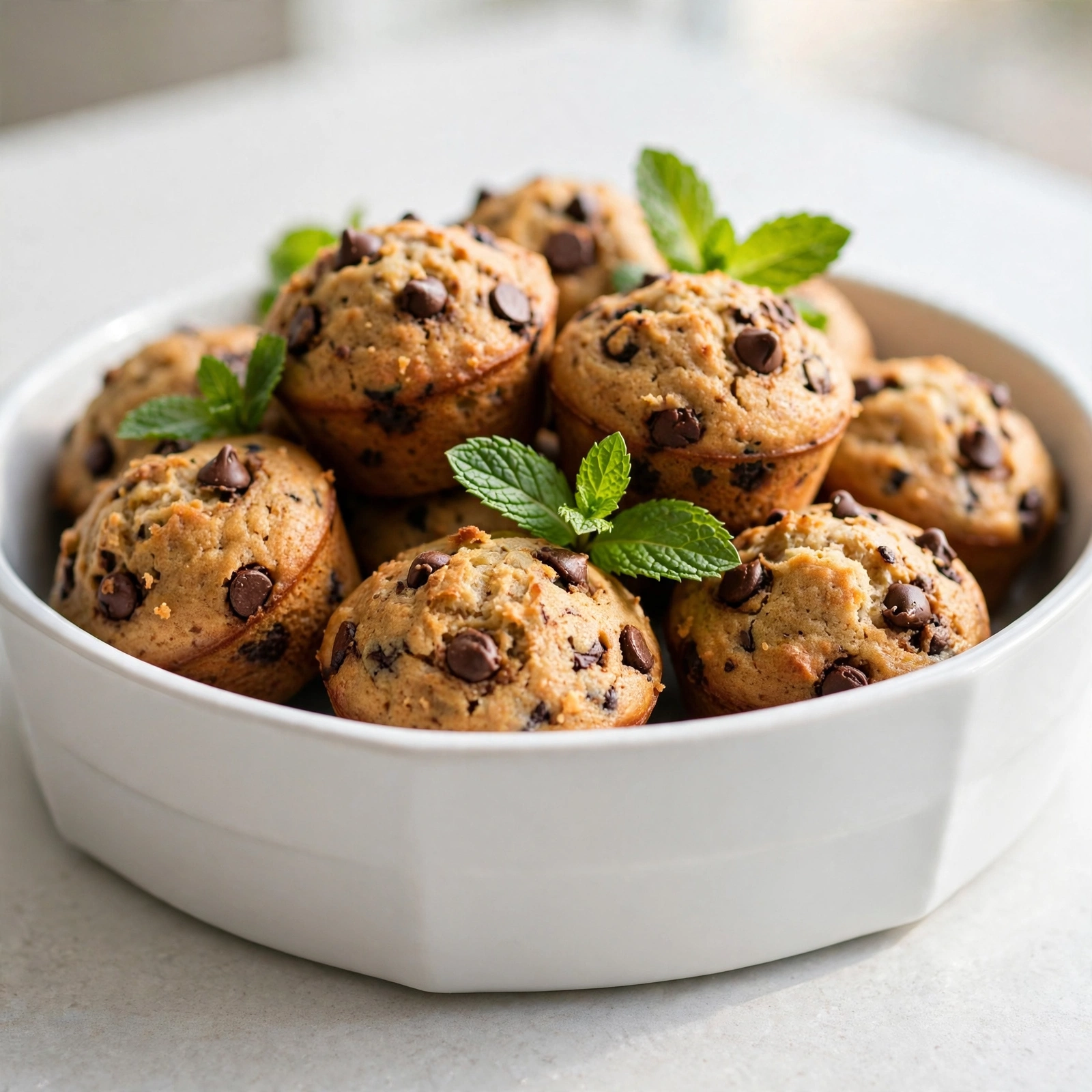 Mini Chocolate Chip Muffins