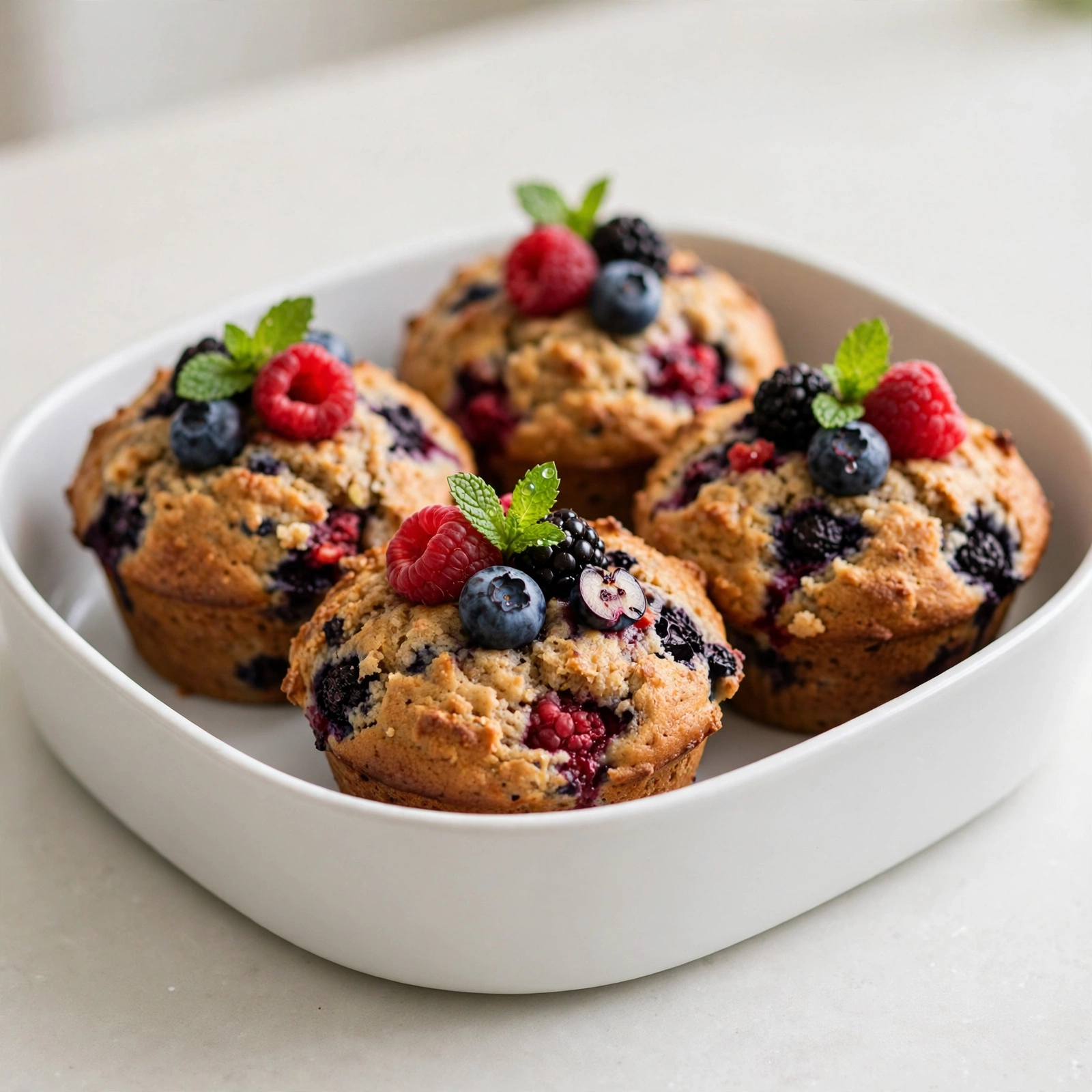 Mixed Berry Muffins